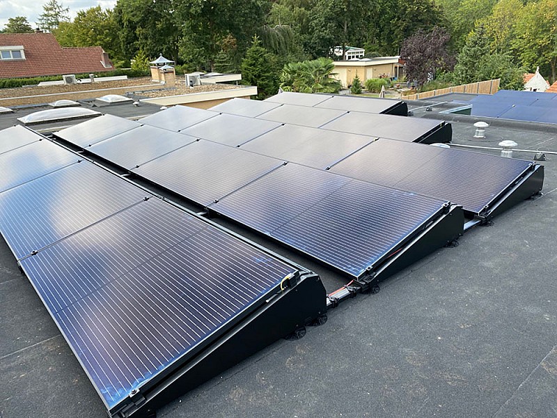 zonnepanelen geschikt plat dak